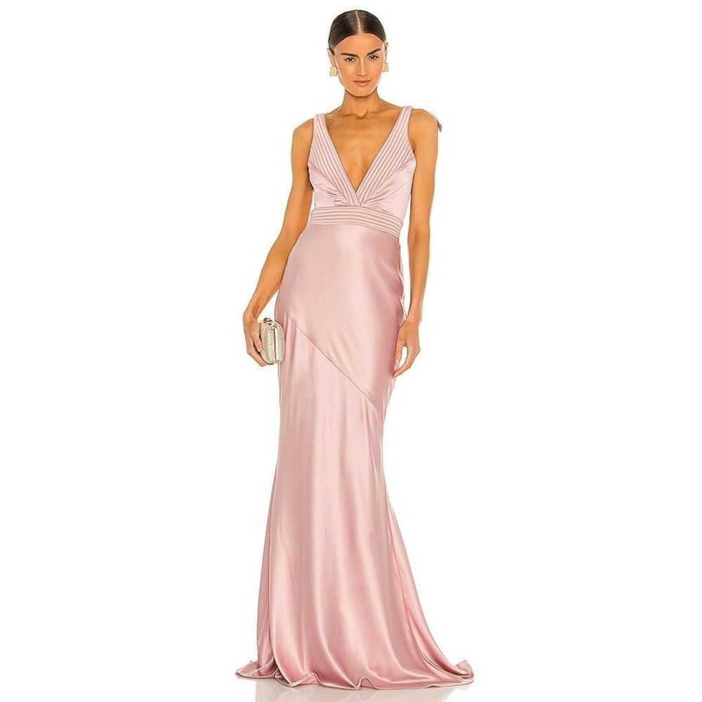 Zhivago Pink Maxi Dress - Picture 3 of 9